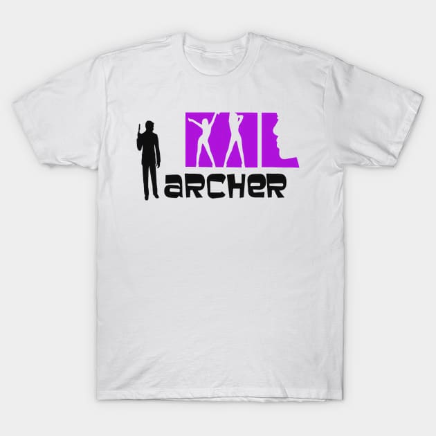 archer logo T-Shirt by Gsweathers